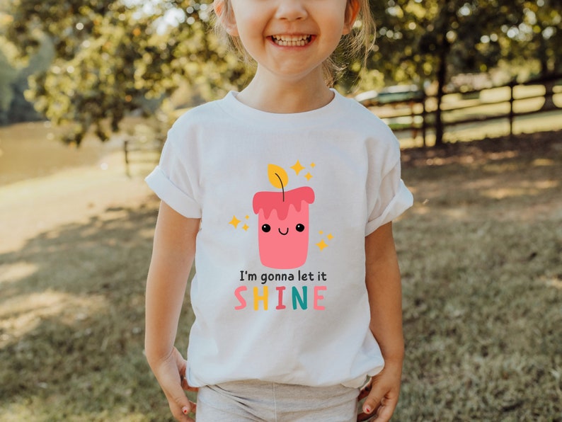 I'm Gonna Let It Shine Toddler Shirt: Christian Kids Tee image 4