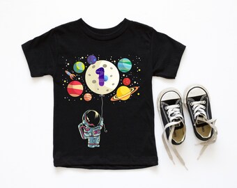 Astronaut Birthday Shirt: Space Toddler Outfit