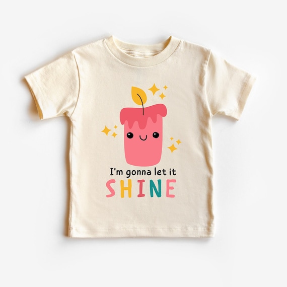 I'm Gonna Let It Shine Toddler Shirt: Christian Kids Tee