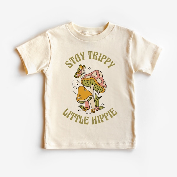 Hippie Toddler Shirt, Stay Trippie Little Hippie Bodysuit, Hippie Baby Onesie, Baby Shower Gift, Funny Baby Gift Clothes, Cute Gift Bodysuit