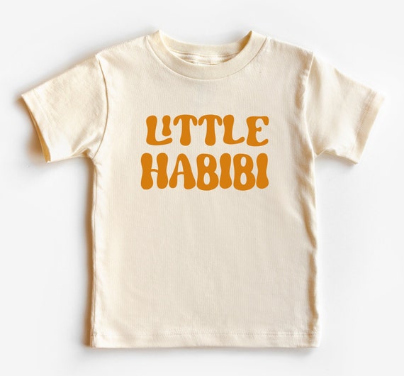 Little Habibi baby bodysuit, Arabic Baby Bodysuit, toddler cute Muslim tee, Cute Muslim Baby tee , Baby habibi tee