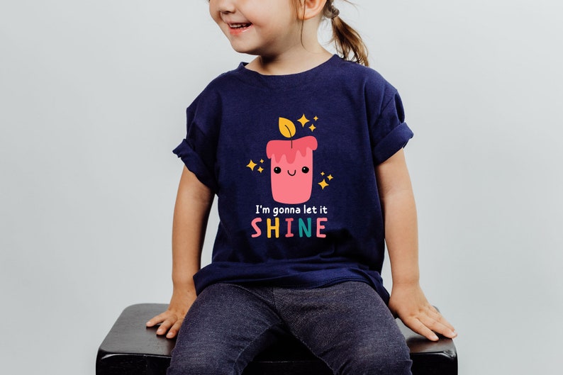 I'm Gonna Let It Shine Toddler Shirt: Christian Kids Tee image 3
