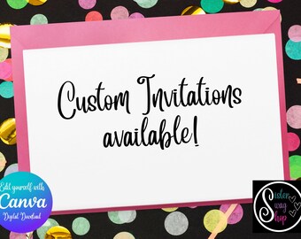 Invitaciones digitales personalizadas
