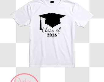 Graduación de la Clase de 2026 Descarga digital SVG y PNG