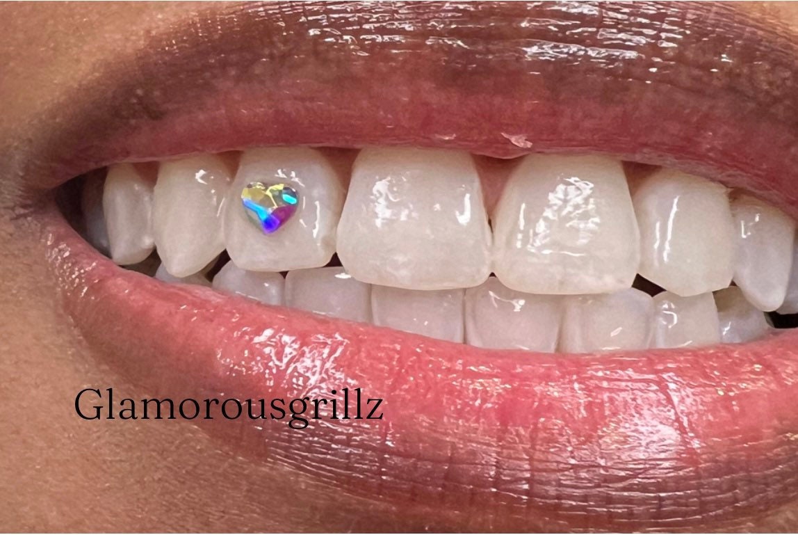 Inspired by Louis Vuitton (LV) – Swarovski Tooth Crystals & Tooth Jewelry
