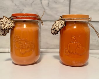 Soy wax candle