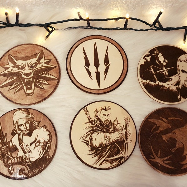 Sous-verres The Witcher, seul ou par lot