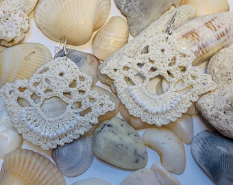 Boho Chic Handmade Crochet Earrings