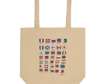 Country Flags Eco Tote Bag