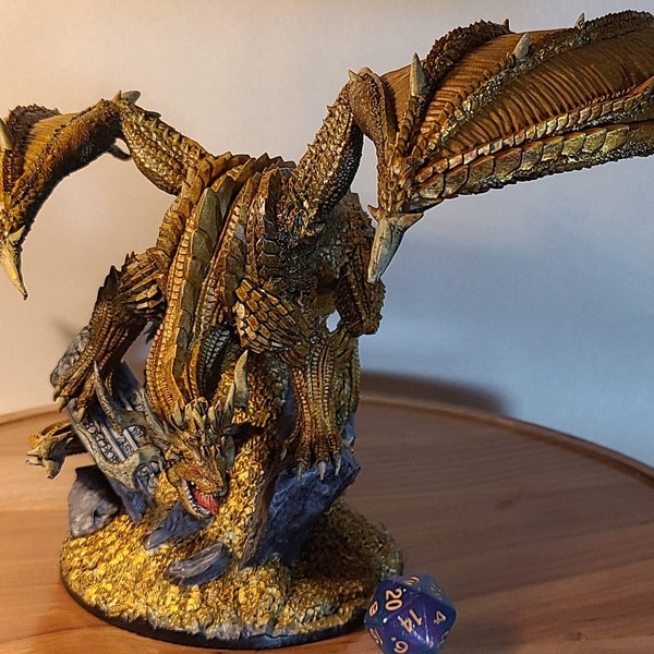 Huge Copper Dragon Etsy