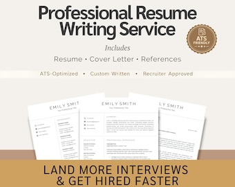 Resume Writer, Resume Writing Service, CV Writer, Resume Writing, ATS Friendly, Photo Resume, Professional Resume, Minimal Resume