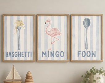 Custom Toddler Mispronunciation Print | Personalized First Word Keepsake | Nursery Wall Art Digital Download