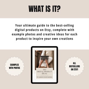 250 Digital Products Ideas That Sell For Passive Income Etsy Digital Download Best Seller Ideas List To Sell For Small Business image 3