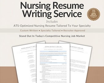 Nursing Resume Writing Service, RN Resume Writer, ATS Resume, Nurse Resume, Healthcare Resume Writer, Professional Nursing CV, Nursing