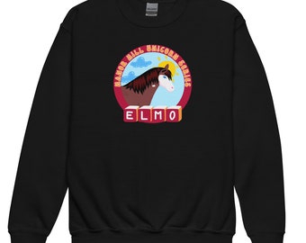 Sweatshirt Manor Hill Unicorn Pony Series avec Elmo