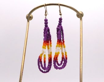 Boucles d'oreilles 3 créoles Choctaw