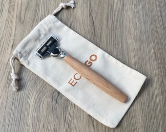Biodegradable Wood Safety Shaving Razor