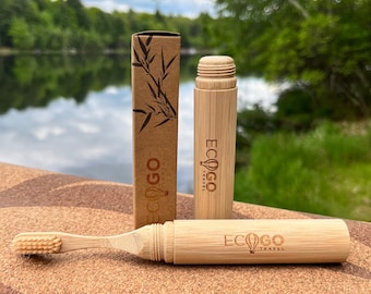 Bamboo Travel Toothbrush Set: Eco-Friendly Oral Care