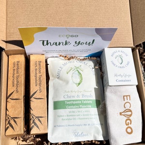 Zero Waste Dental Travel Set for Two
