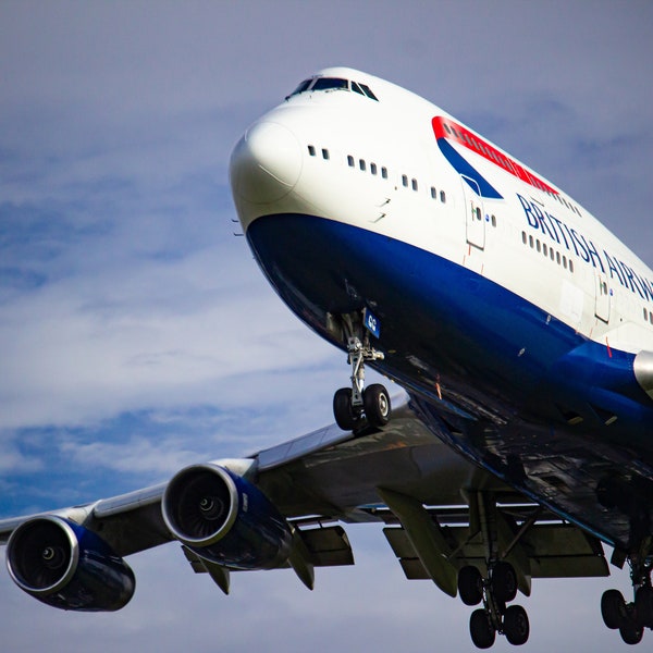 Boeing 747 Poster - Etsy