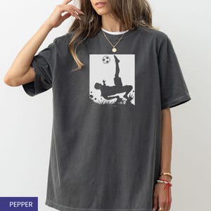 Soccer Graphic T-Shirt | High School and College Soccer Shirt | Soccer Player Gift | Soccer Mom & Dad Tee | Match Day Fan Shirt