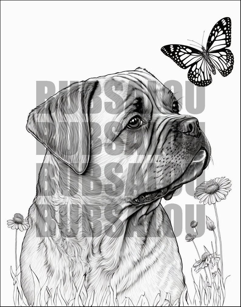 Doggy Coloring Pages! - Etsy