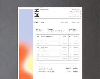 Modello di fattura con calcolo automatico – per fotografi, Fogli Google