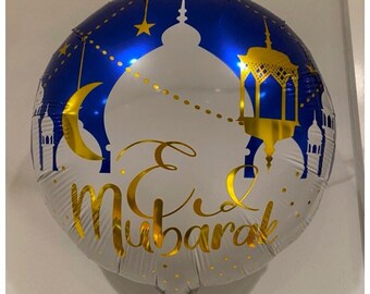 Foil Eid Mubarak Balloons