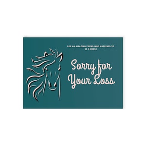 Sympathy card for Pet Loss - blank