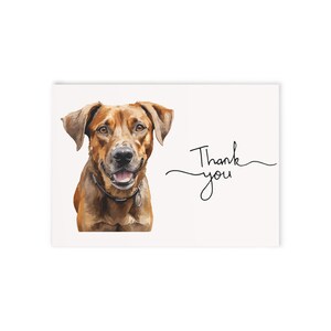 Heartfelt Gratitude: Handmade Pet Sitter Appreciation Card with Cute Dog Illustration
