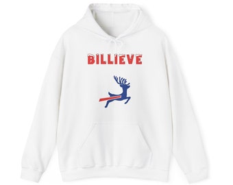 UNISEX Hoodie Sweatshirt Winter Billieve for the cold football games at home or in the stadium show your passion for the team in this hoodie