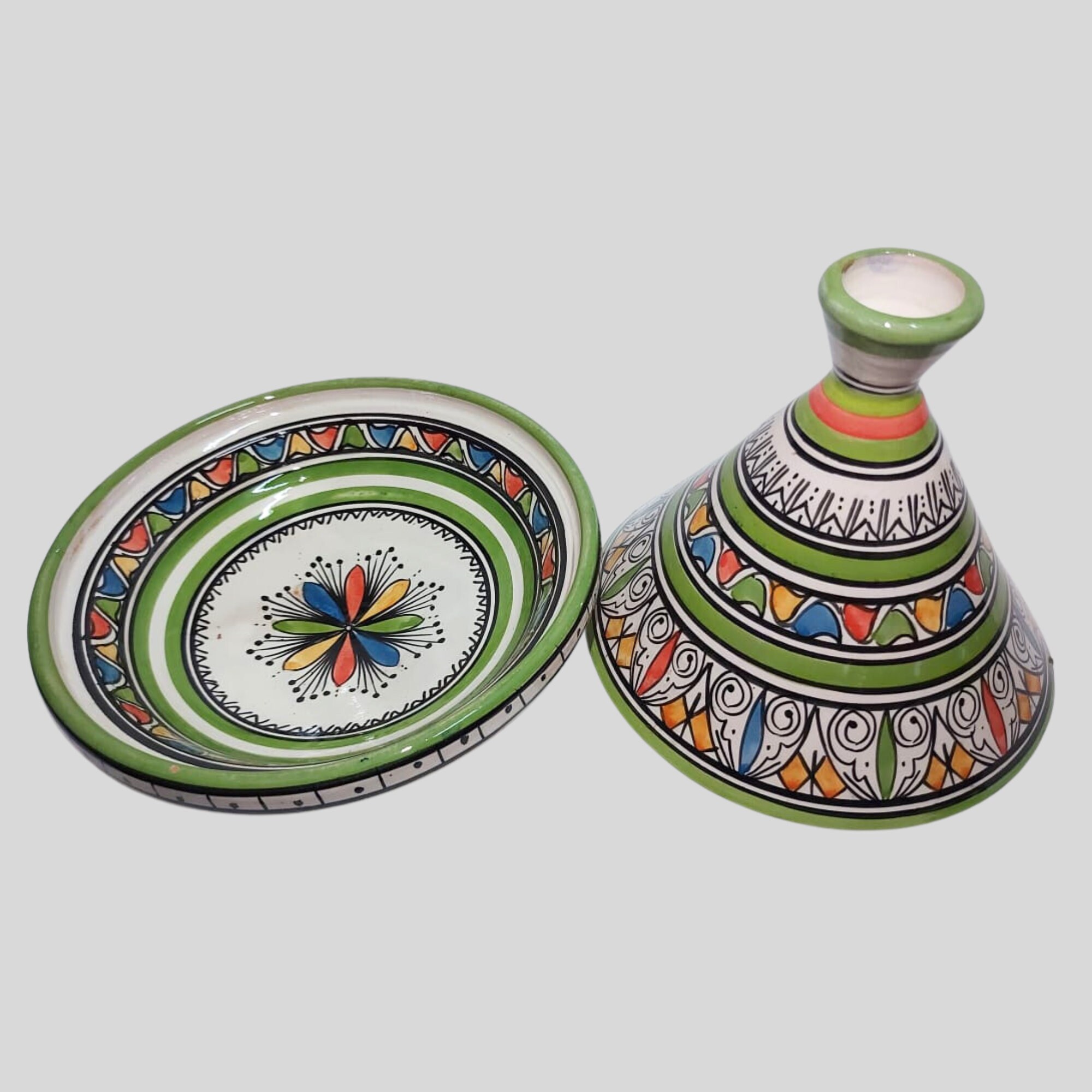 Serving Clay Pot Moroccan Tagine Handmade Tagine Hand Etsy
