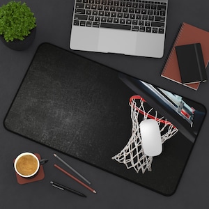 Basketball | Nike Inspired | Air Jordan | Keyboard Pad | Dinner Mat | Desk Accessories | Home Office Decor | Desk Pad | Large Mousepad | Mat