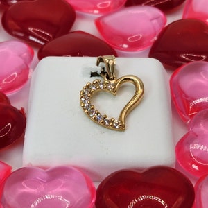14K Heart Pendant