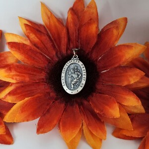 Saint Christopher Pendant - Silver