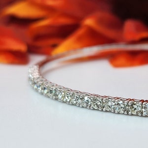 Diamond Bracelet- 14K White Gold