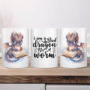 Buch Drache Becher, Bibliothek Becher, Bücherwurm Becher, Bücherwurm Becher, Bücherwurm Becher, Bücherwurm Becher, Bibliothekar Becher / Buchliebhaber Becher / Bücherwurm Geschenke / Bücherwurm Geschenke