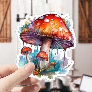 Cogumelo Gigante, Cogumelos Épicos, Cogumelo Épico Adesivo de Cogumelo Vermelho, Adesivo de Cogumelo, Adesivos de Cogumelo - adesivos de adesivos,. cogumelo