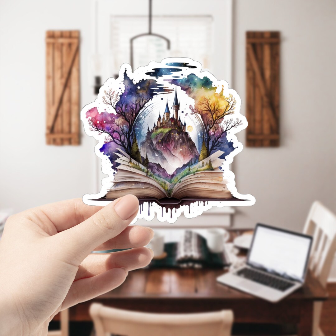 Ya Book Stickers, Fairytale Books, Dark Fairytales, Open Book Sticker ...