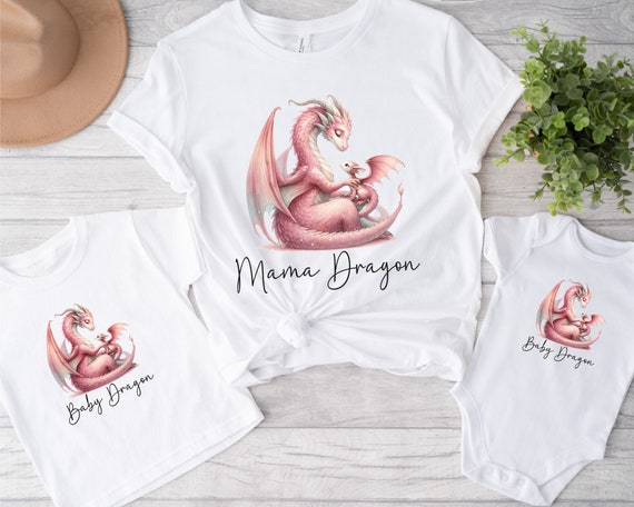 Womens Dragon Tshirt Mother Tee Shirt Gift For Mom Mommy Mama Womens Dragon Tshirt Mother Tee Shirt Gift For Mom Mommy Mama