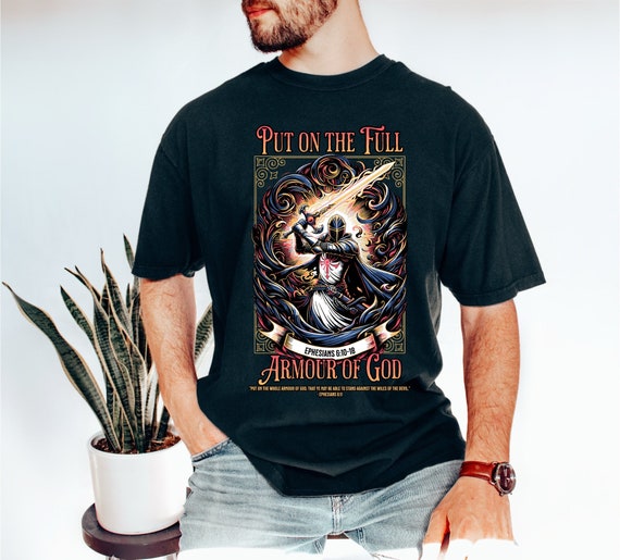 Full Armour Of God Bible Verse Scripture T Shirt Full Armour Of God Bible Verse Scripture T Shirt