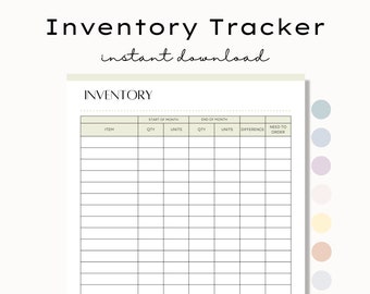 6 In 1, Small Business Essentials: Order Tracker, Inventory Log, Income,  and Expense Tracker, To-Do Checklist, Suppliers Log, and Notes for Small