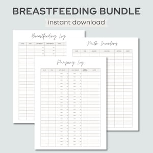 Borstvoedingslogboek, Afkolflogboek, Borstkolflogboek, Moedermelkinventaristracker, Verpleeglogboek, Borstvoedingslogboek, Exclusief Afkolflogboek