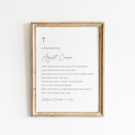 Chosen. Loved. Faith. Baptism Poster {Customisable} Chosen. Loved. Faith. Baptism Poster {Customisable}