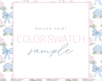 Color Swatch Sample for Mailed Prints