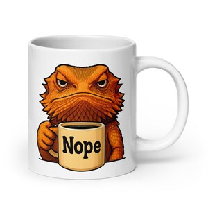Bearded Dragon Lover Coffee Mug, Gift for Bearded Dragon Reptile Lover, Exotic Pet Owner Gift, Lizard Mug, Bearded Dragon Humor, Pet Lizard