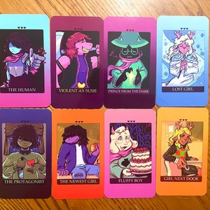 DELTARUNE Doppelseitiger Kartendruck