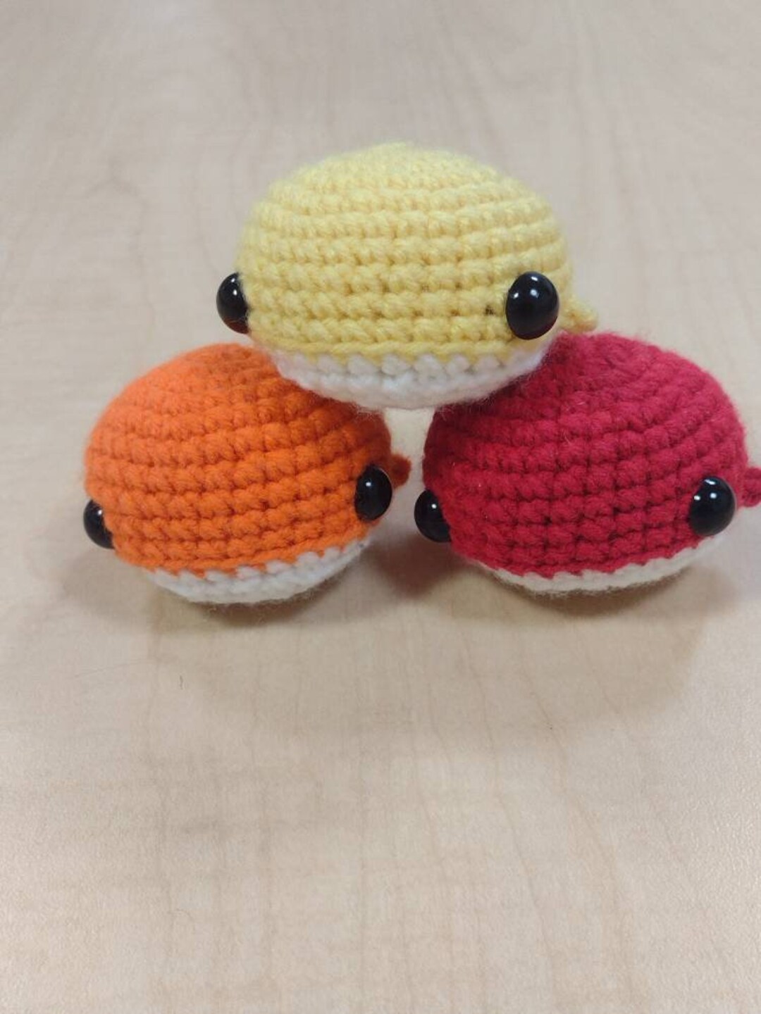 Desk Pet amigurumi Whale Mini Crochet Whale Whale Stuffed Animal