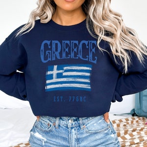 Santorini Island Greece Retro Vintage Distressed Tshirt Santorini Island Greece Retro Vintage Distressed Tshirt