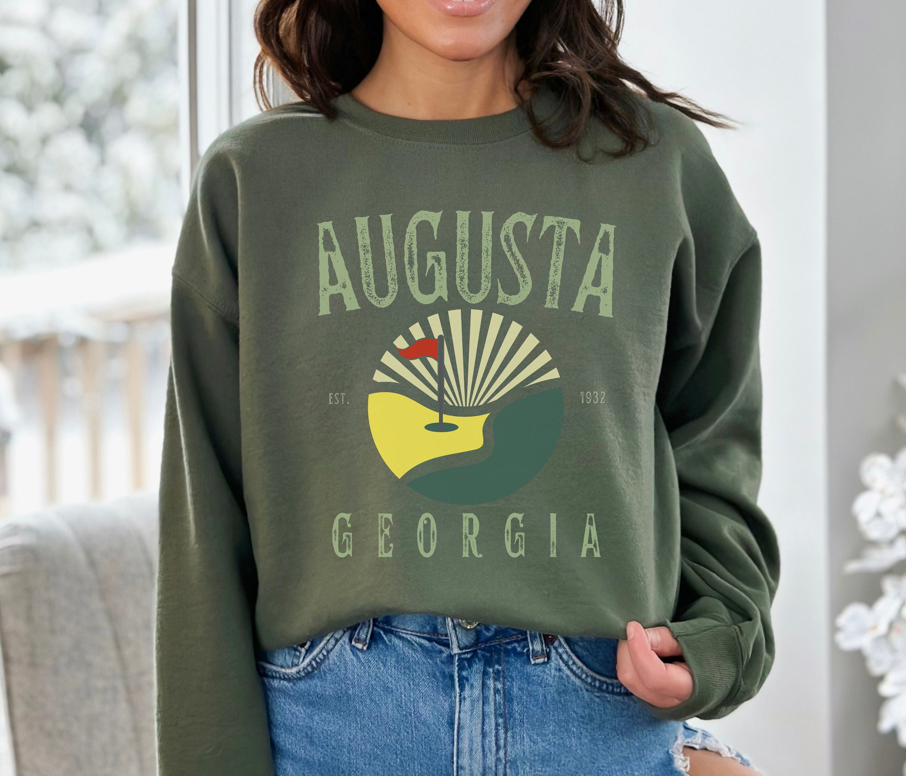 Golf Golfer Crewneck - Etsy